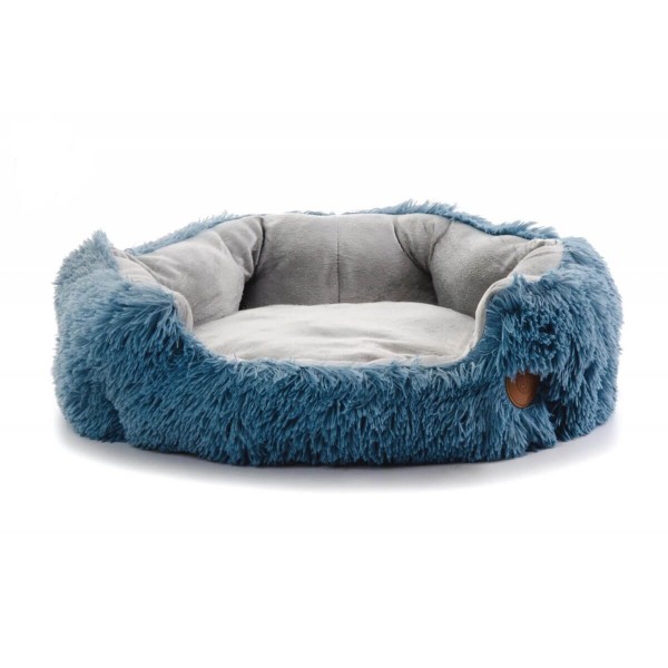 Patut Rotund Plusat cu Decupaj Frontal Caini Mari JK Yetti L (61 cm)