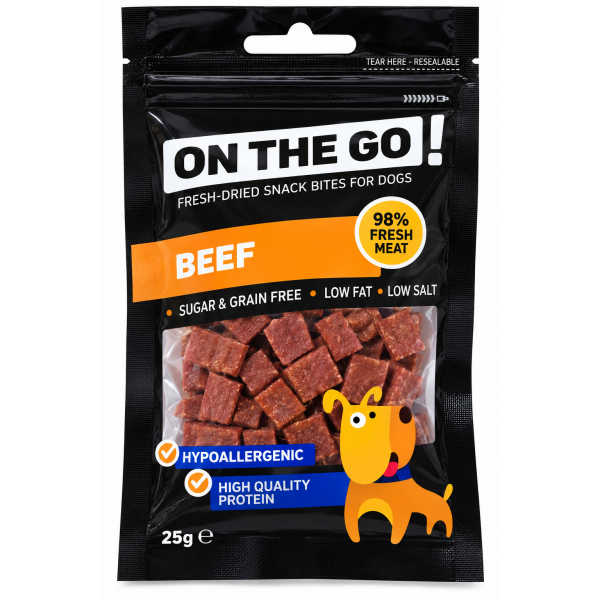 Recompense pentru caini, Pet Interest On The Go cu Vita, 25 gr