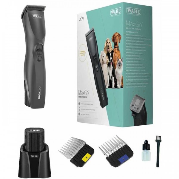 Masina de tuns Wahl MaxGO, 1.5mm, 2 viteze, acumulator, 207x50x53mm