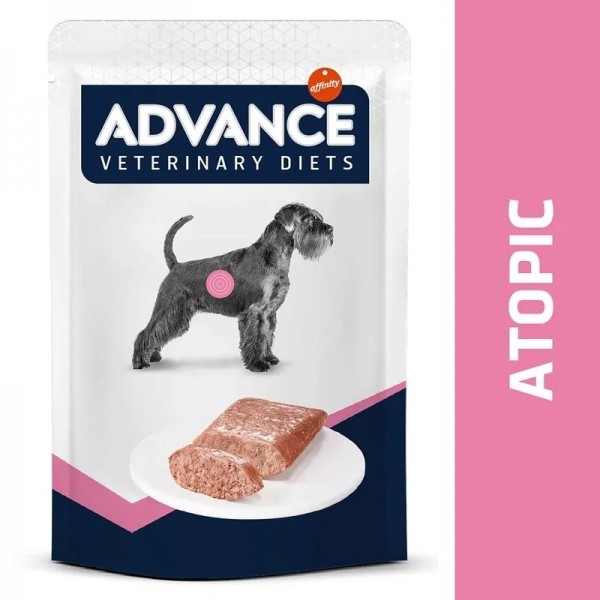 Set 8 buc x 150 gr, Hrana umeda pentru caini, Advance Atopic Set 8 buc x 150 gr, Hrana umeda pentru caini, Advance Atopic