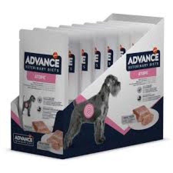 Set 8 buc x 150 gr, Hrana umeda pentru caini, Advance Atopic Set 8 buc x 150 gr, Hrana umeda pentru caini, Advance Atopic