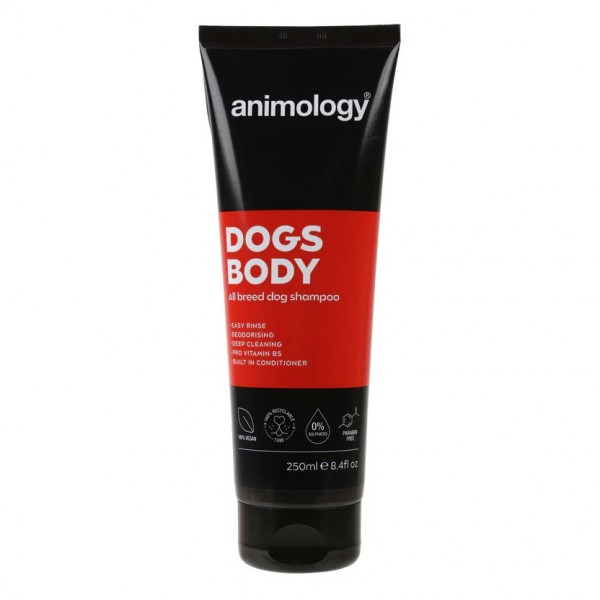 Sampon cu Balsam pentru caini, Animology Dogs Body, 250 ml