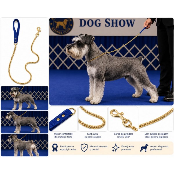 Lesa expozitie gold, 3mm x 110 cm Lesa expozitie gold, 3mm x 110 cm