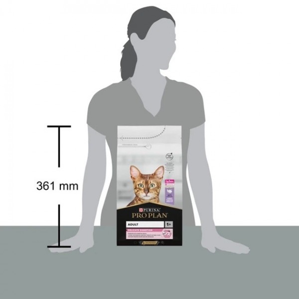Hrana uscata pentru pisici, Purina Pro Plan, Adult cu Curcan, Delicate Digestion, 400 gr.