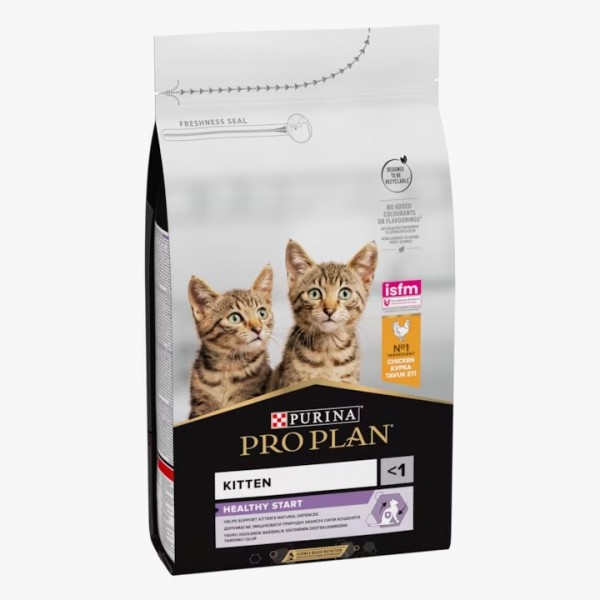  Hrana uscata pentru pisici, Purina Pro Plan, Kitten cu Pui, 400 gr
