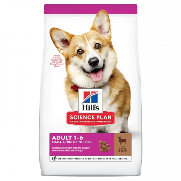 Hrana uscata pentru caini Hill's SP Canine Adult, Small&Mini, Miel si Orez, 1.5kg + Perie Cadou Hrana uscata pentru caini Hill's SP Canine Adult, Small&Mini, Miel si Orez, 1.5kg + Perie Cadou